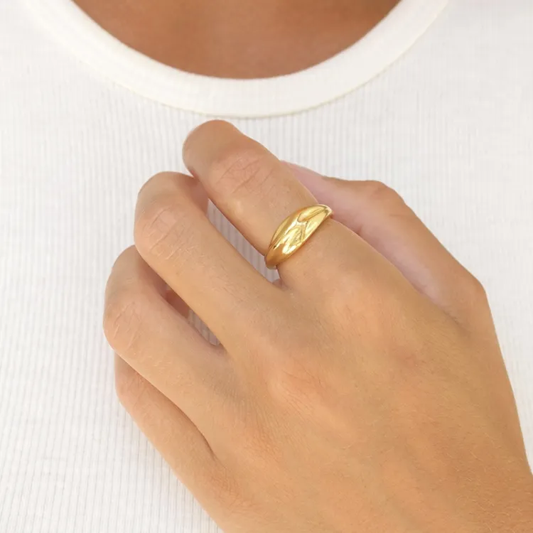 ring in verguld sterlingzilver - Lumé Essence