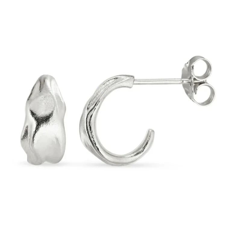 halfcreool in zilver - Lumé Etched