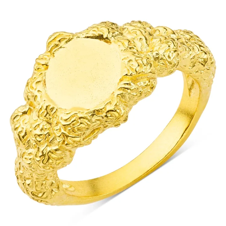 ring in verguld messing - Eliné