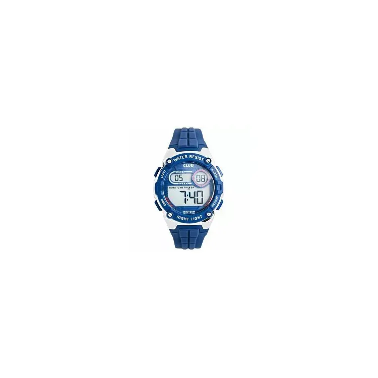 blauwe Club time kinder horloge A47113S8E