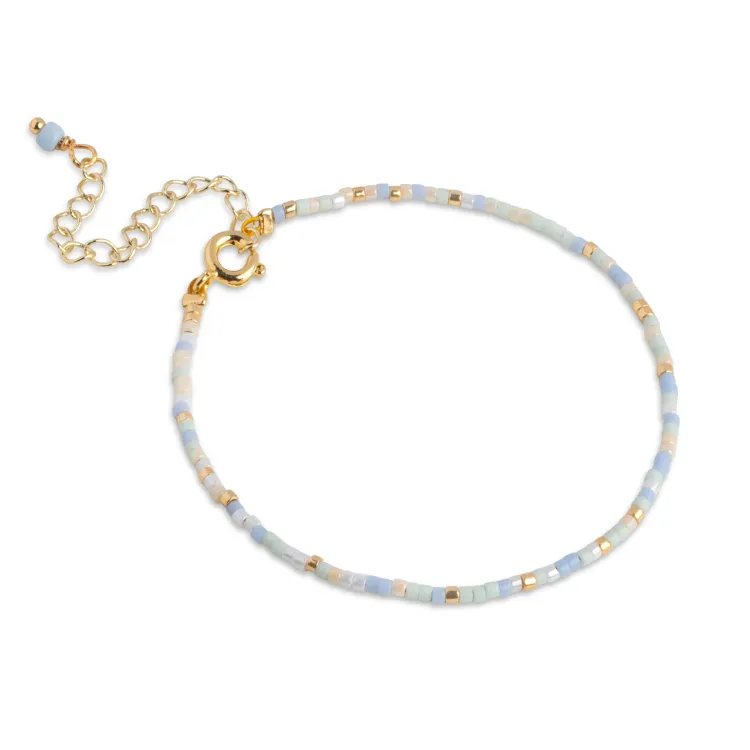 Enamel Petra Skyline armband in verguld sterlingzilver