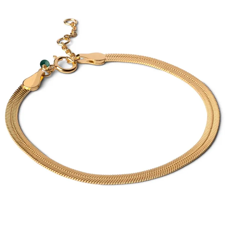 Enamel Caroline armband in verguld sterlingzilver