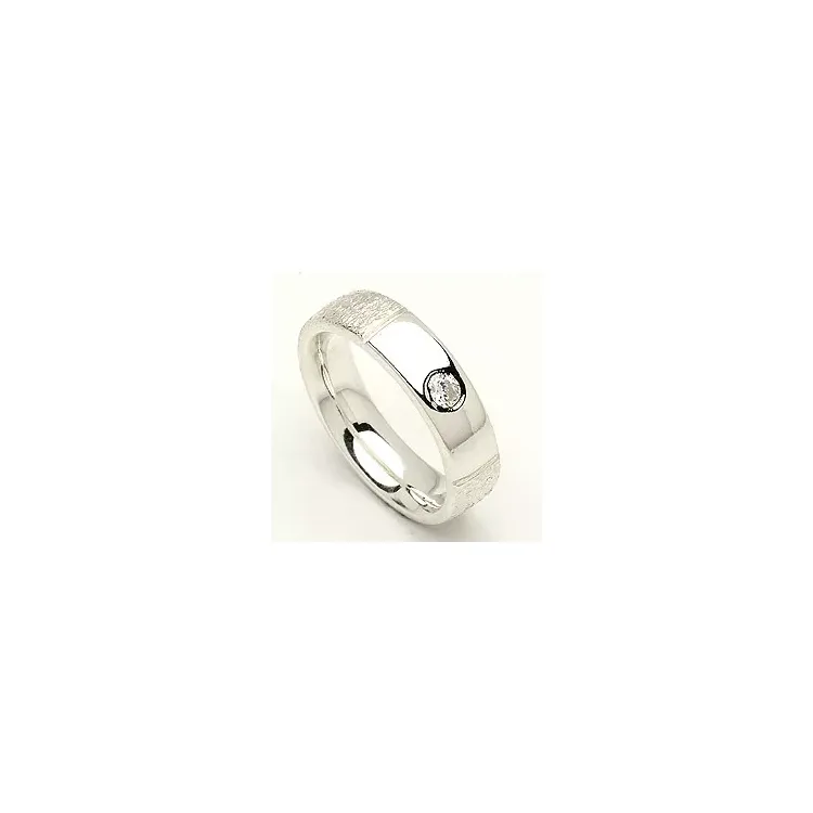 testsieraad zirkoon ring in zilver