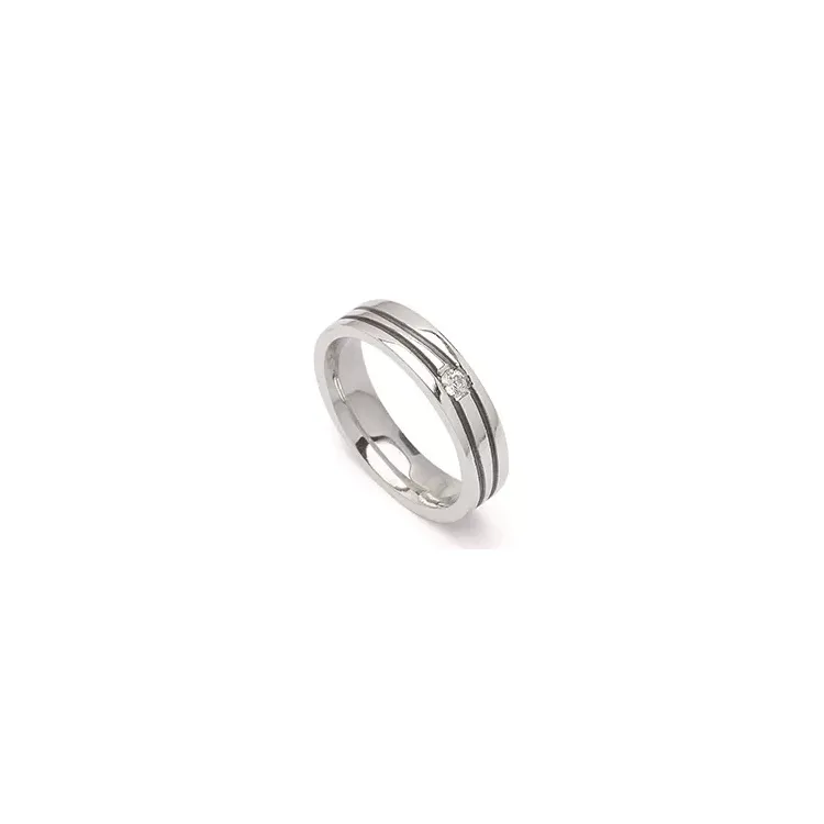 testsieraad zirkoon ring in zilver