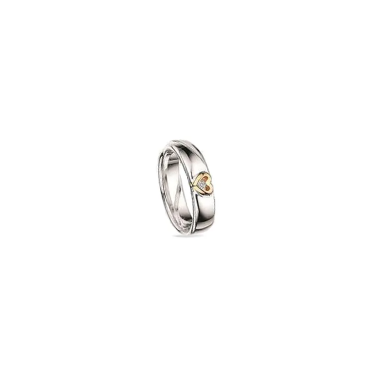 testsieraad diamant ring in zilver en goud