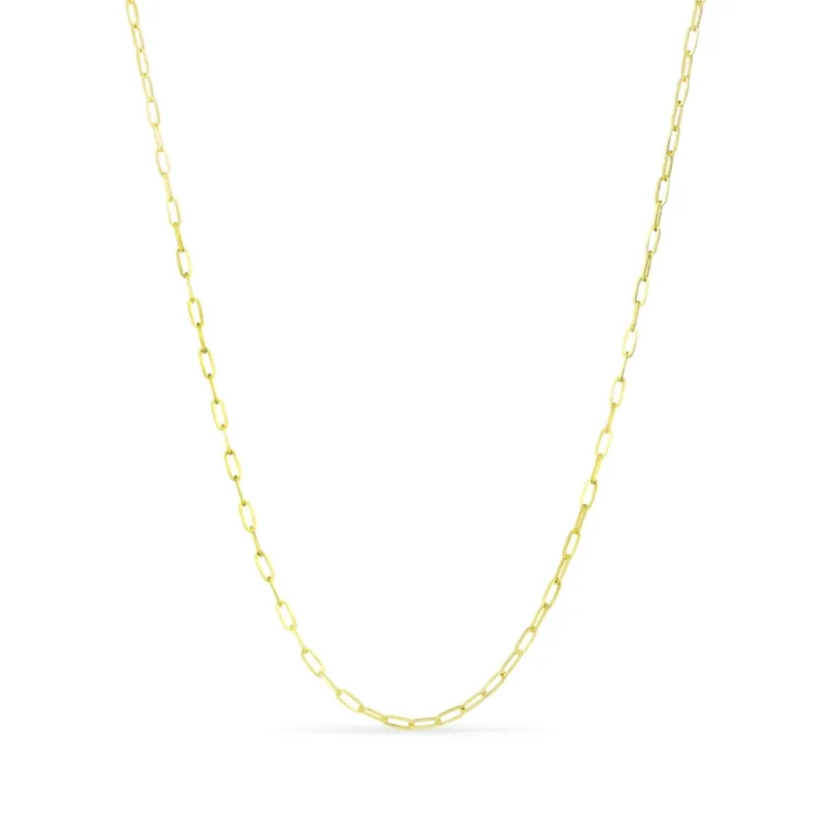 verzamelmonster waterproof ketting in verguld staal 40 + 5 cm x 2,5 mm  - OCEANA