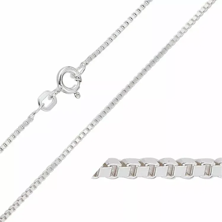 verzamelmonster BNH venetiaanse ketting in zilver 45 cm x 1,2 mm 