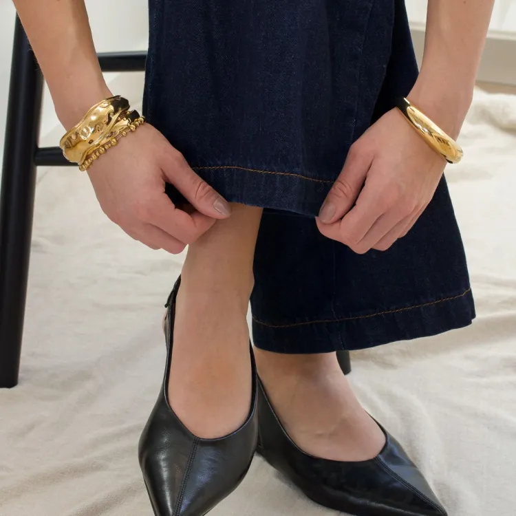 waterproof armband in verguld staal - OCEANA