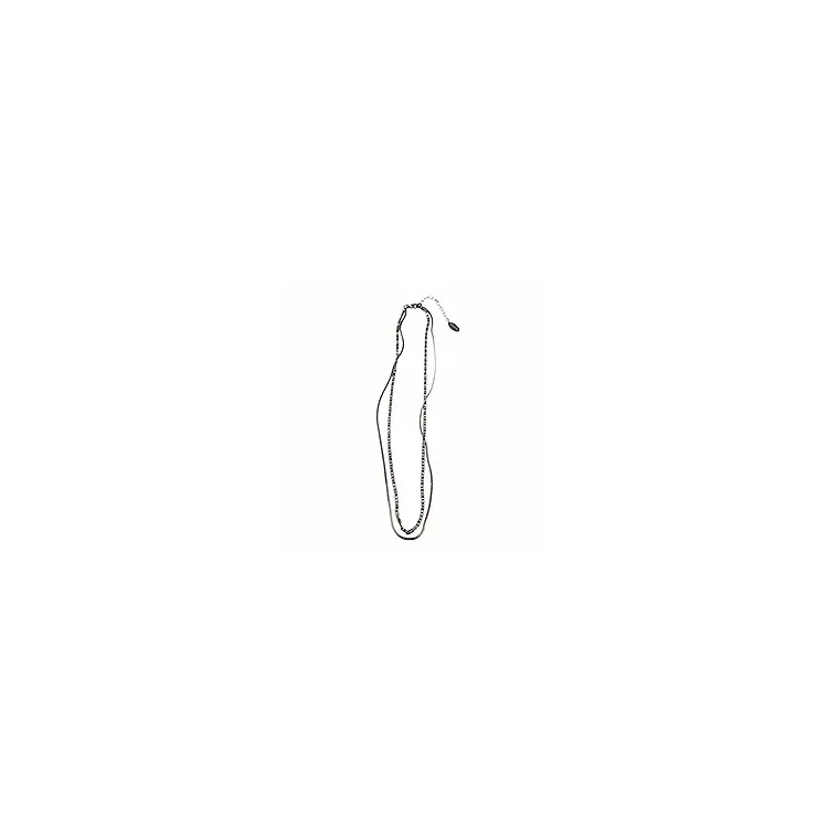 RebekkaRebekka Elise necklace ketting in zwart gerhodineerd zilver