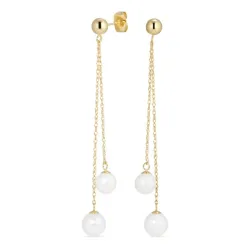 oorbellen in 14 karaat goud