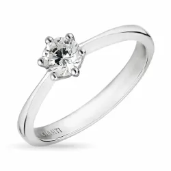 zirkoon ring in zilver