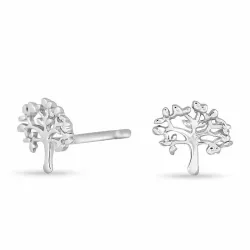 NORDAHL ANDERSEN boom van het leven oorbellen in gerodineerd zilver