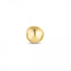 1/2 paar 4 mm oorbellen in 9 karaat goud