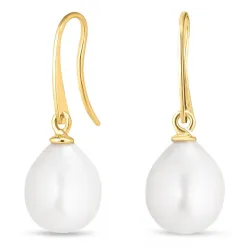 parel oorbellen in 9 karaat goud - Gold Collection