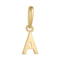 letter a hanger in 9 karaat goud - My Letter