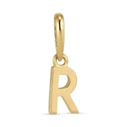 letter r hanger in 9 karaat goud - My Letter