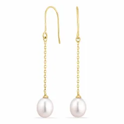 oorbellen in 14 karaat goud met  - Gold Collection