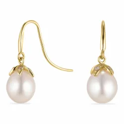 oorbellen in 14 karaat goud met zirkoon - Gold Collection