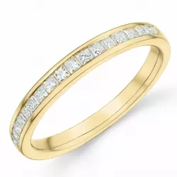 diamant ring in 14 karaat goud 0,128 ct 0,20 ct