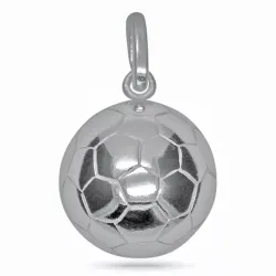 voetbal hanger in zilver