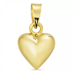 8,5 x 10 mm hart hanger in 8 karaat goud