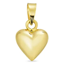 8,5 x 10 mm hart hanger in 8 karaat goud - Amoré