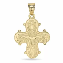 19 x 30 mm dagmarkruis in 8 karaat goud - Amoré