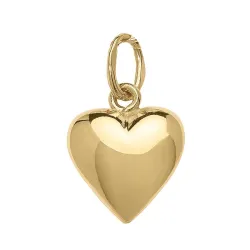 9 x 10 mm hart hanger in 8 karaat goud - Amoré