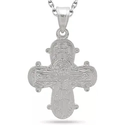 dagmarkruis ketting in zilver met hanger in zilver - Amoré