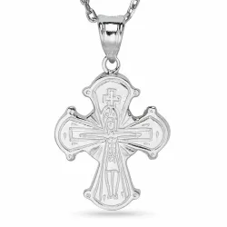 dagmarkruis ketting in zilver met hanger in zilver - Amoré