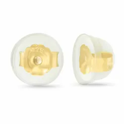 10 paar butterflies in verguld zilver