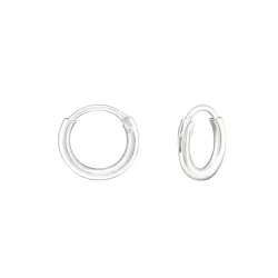 8 mm creool in zilver