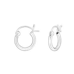12 mm creool in zilver