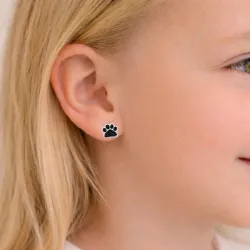 poot oorsteker in zilver - Little Ones