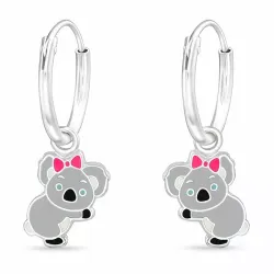 koalabeer creool in zilver - Little Ones