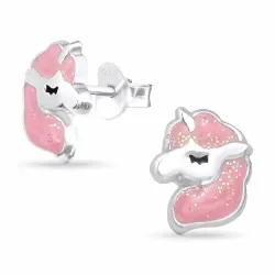verzamelmonster eenhoorn oorbellen in zilver - Little Ones