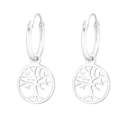 boom van het leven creool in zilver