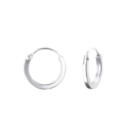 12 mm creool in zilver