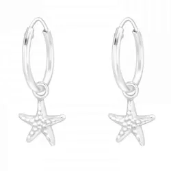 12 mm ster creool in zilver - Little Ones