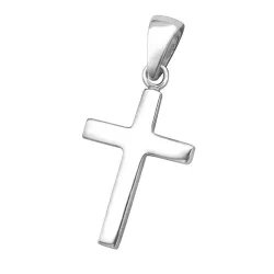 11 x 15 mm kruis hanger in zilver