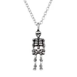 skelet ketting in zilver - Little Ones