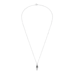 skelet ketting in zilver - Little Ones