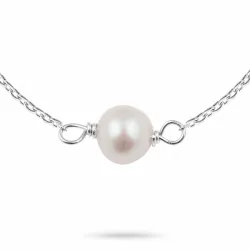 parel armband in zilver