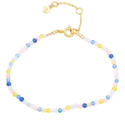 Hultquist Paisley parel armband in verguld sterlingzilver