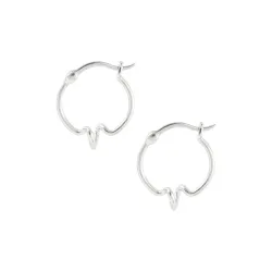 Hultquist creool in zilver