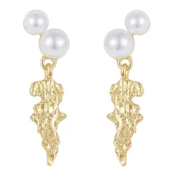 Nava Lamia oorbellen in verguld sterlingzilver