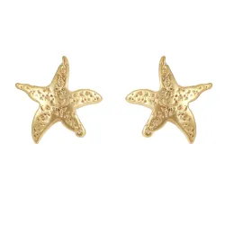 Nava Tao Petite oorbellen in verguld sterlingzilver