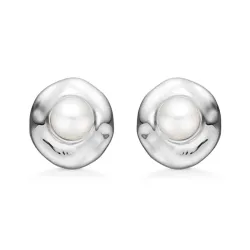Studio Z Essence parel oorsteker in zilver