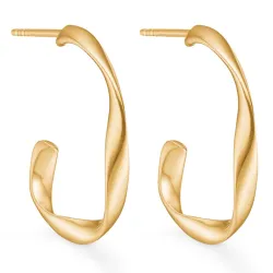 Studio Z Arch oorsteker in verguld sterlingzilver