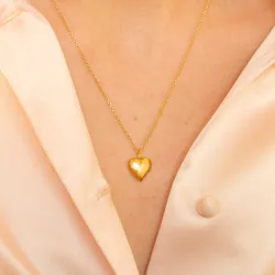 Studio Z Beloved ketting in verguld sterlingzilver